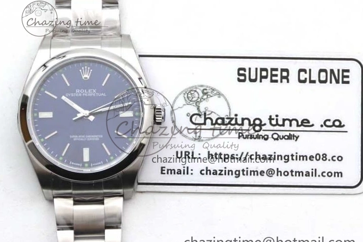 MiroTime 0105 Oyster Perpetual 39mm 114300 EWF 1:1 Best Edition 904L Steel Blue Dial on SS Bracelet SA WaterResistant 2005